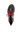 Leder-Stiefelette    schwarz-rot    gr 38   Andrea Conti